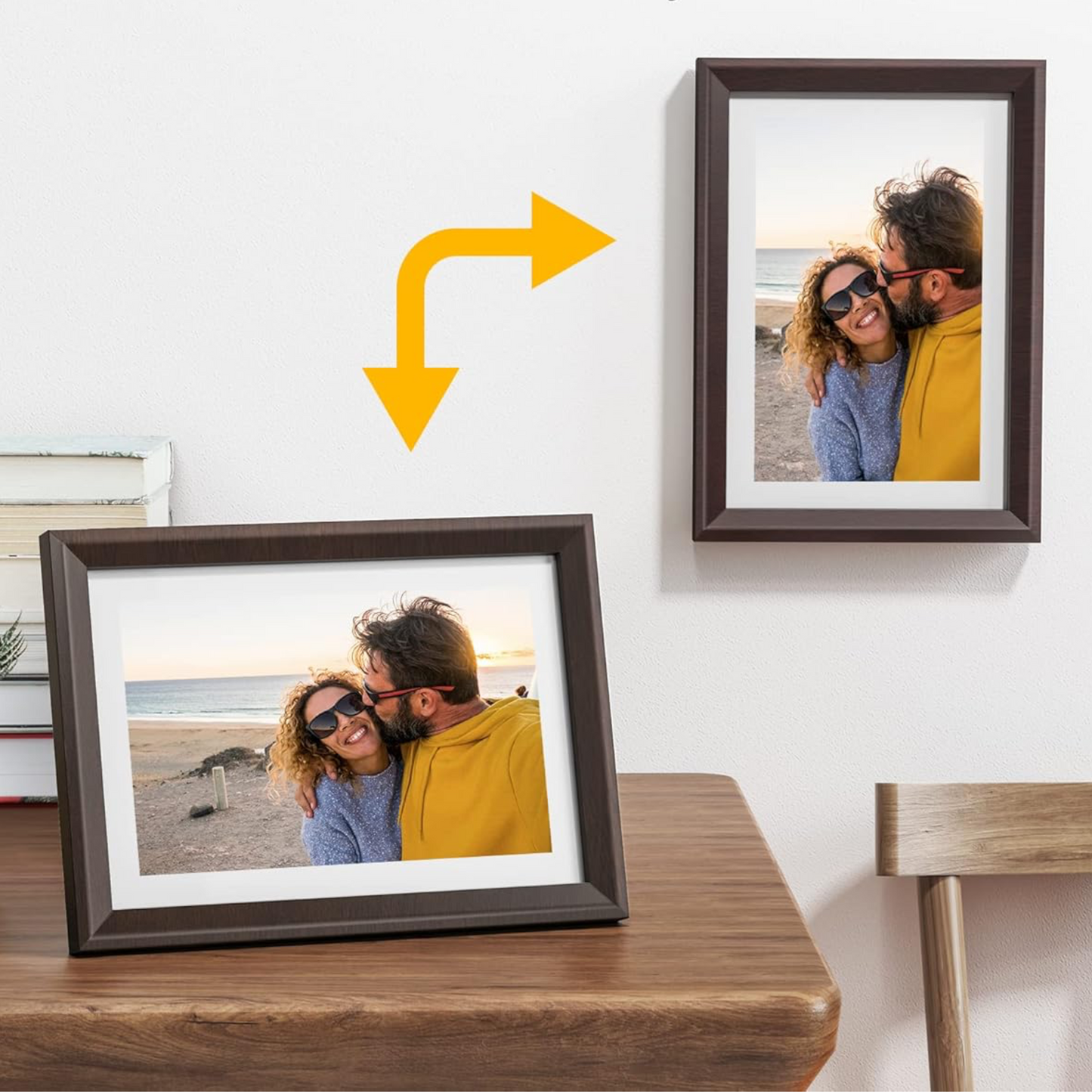 SnapView™ — digitaler Fotorahmen