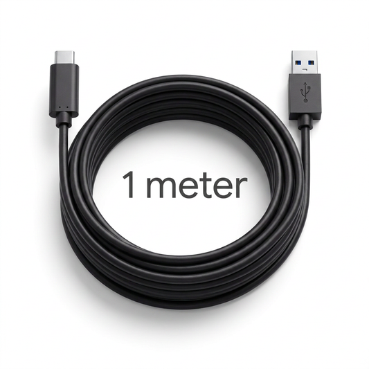 Extra langes USB-C-Kabel — 1 m Bewegungsfreiheit